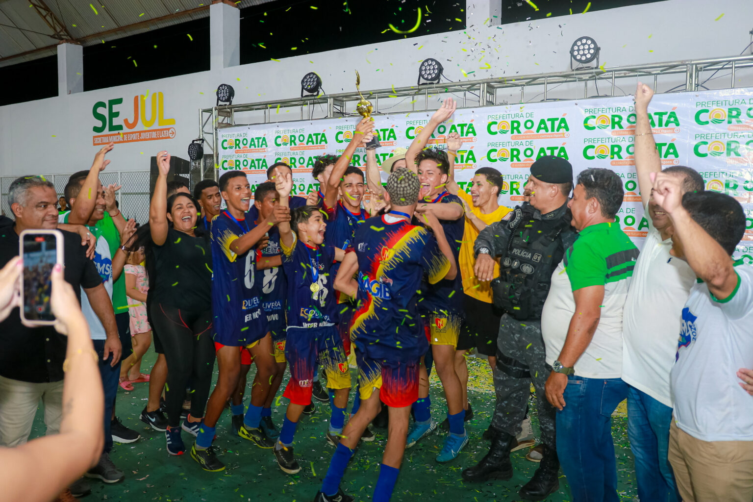 Muita festa marca o encerramento dos Jogos Escolares 2025 em Coroatá